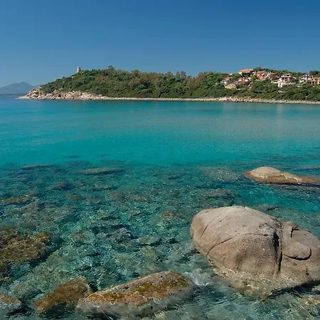 Villa Serf A 100 M Dalla Spiaggia Àrbatax Exterior photo
